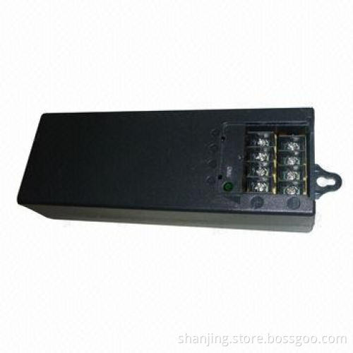 UK Plug 12V DC, 60W Switching Power Supply with 4-channel Outputs, Built-in 6A PTC Fuse Protection